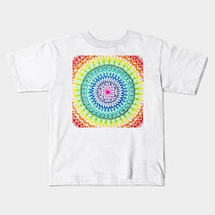 Psychedelic Mandala Kids T-Shirt